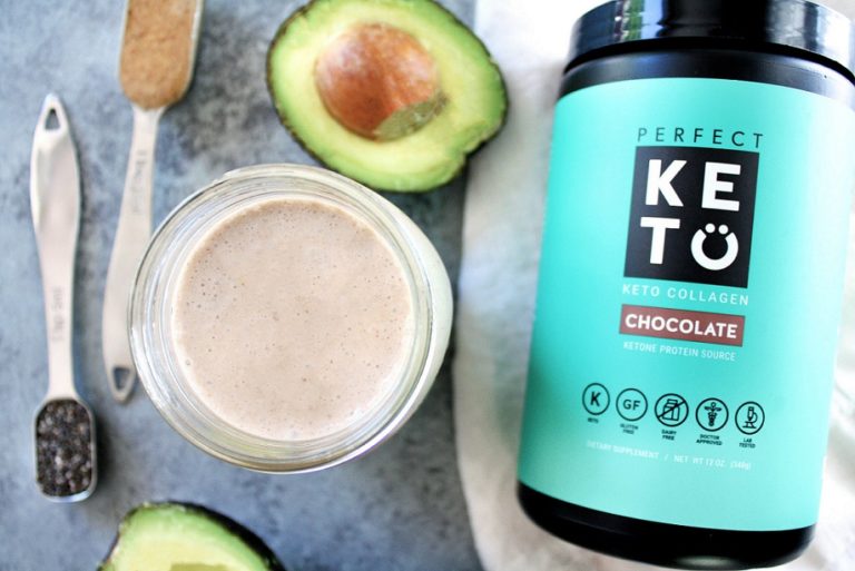 Keto Collagen Chocolate Smoothie