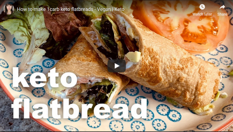 Vegan Keto Flatbread