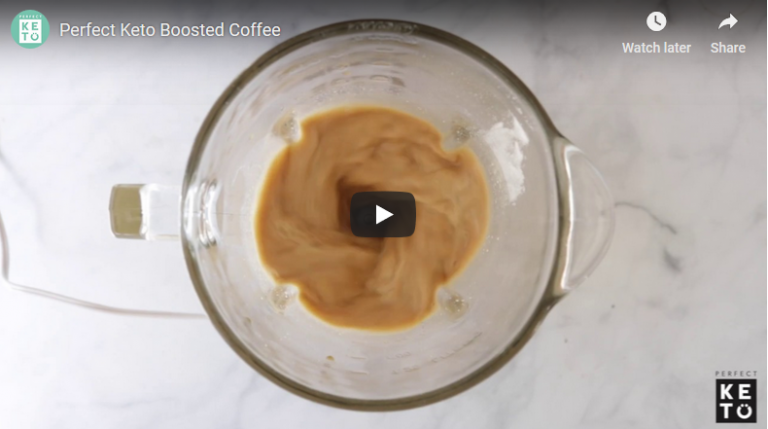 Perfect Keto Boosted Coffee
